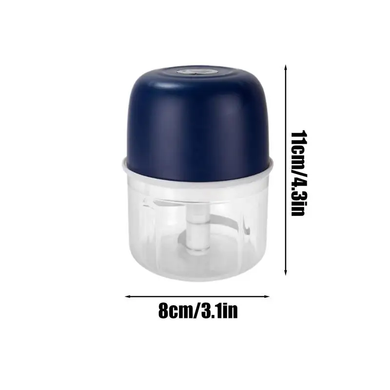 Electric Garlic Chopper Cordless Food Processor Wireless Electric Portable Automatic Multifunctional Processor For Kitchen Baby