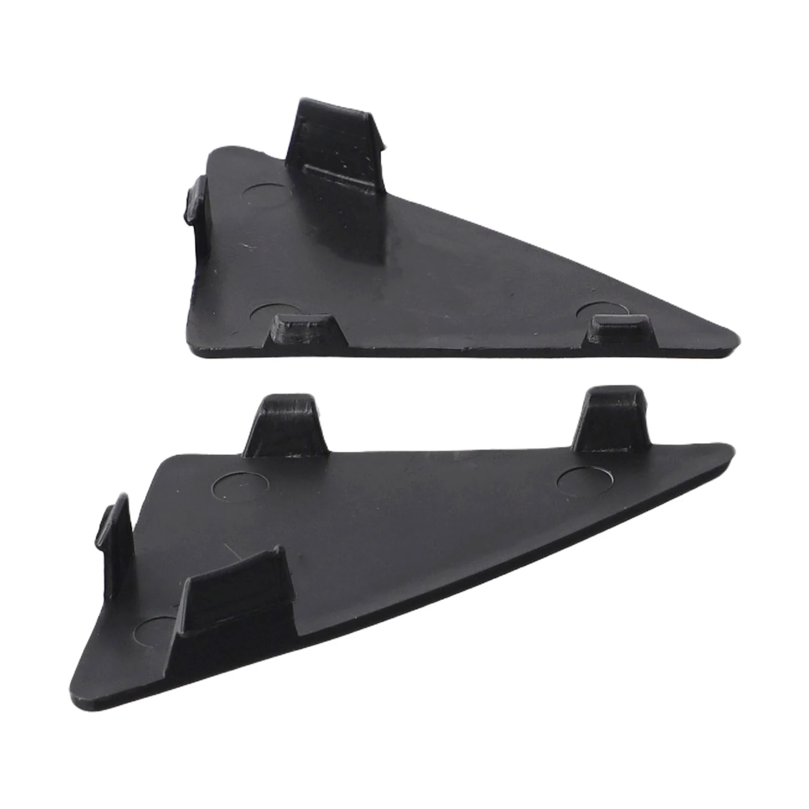 Vehicle Maintenance Triangle Trim Bumper Cover Triangle Tow Hook Cap Precise Fit Secure Fit Black Finish Clear Coat