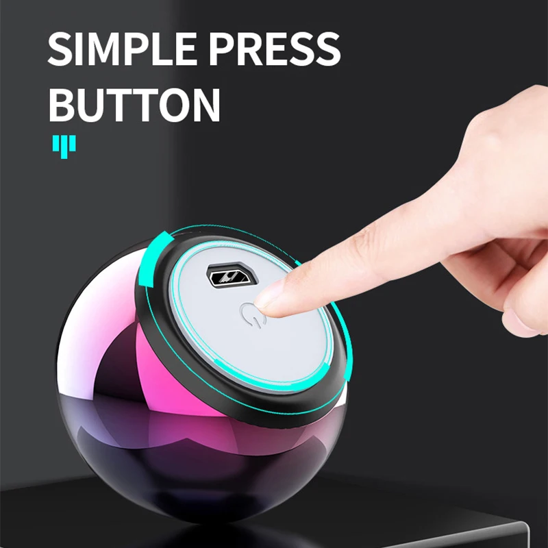 Mini Bluetooth Speaker with Mic TWS Wireless Sound Box HiFi Music Cell Phone Tablet Metal Loud Speake Portable Subwoofer image 5