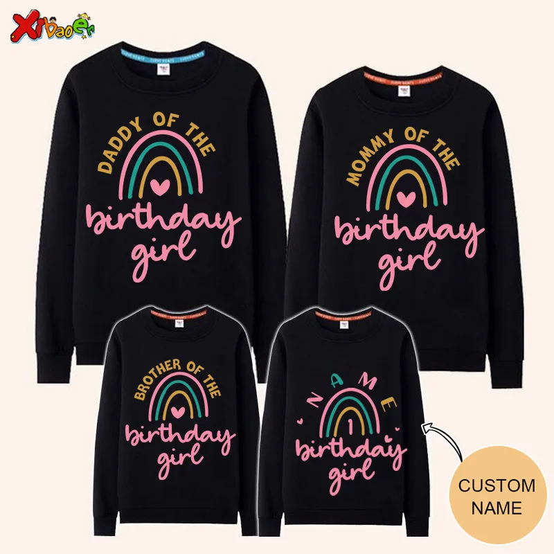 

Matching Outfits for Family Sweatshirt BirthdayOutfits Family Matching Black Sweatshirt Clothes Kids Family Matching Sweater