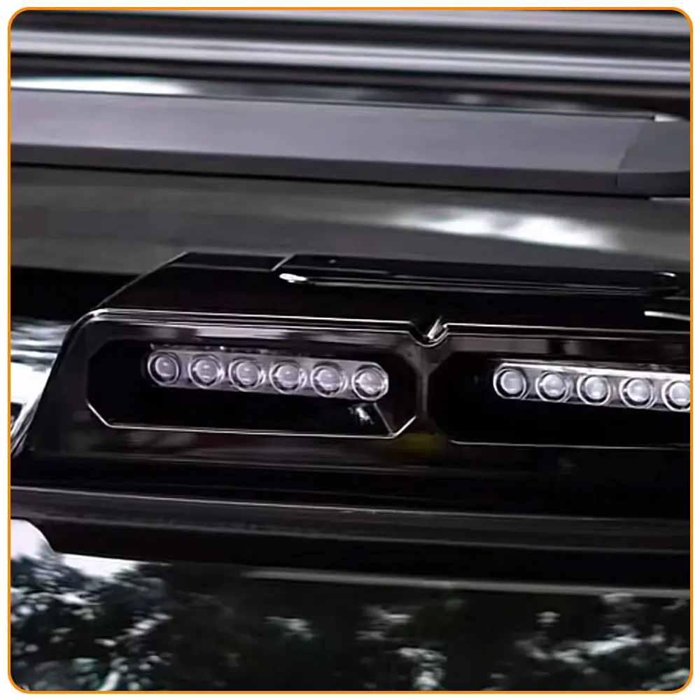 Roof LED Bar Fit  for Land Rover Discovery LR3&4 2003 - 2016 Car Exterior Roof Top Light Roof Spoiler ﻿