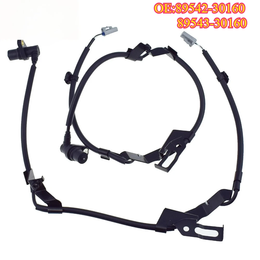High quality New For 1 Pair  89542-30160,89543-30160 Front ABS Wheel Speed Sensor For 1998-2005 GS300 SC430 GS400 GS430