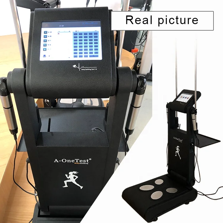 Body Analysis Scanner Home Use For Body Building USB Connection Standing Type With Targets On Face And Hands