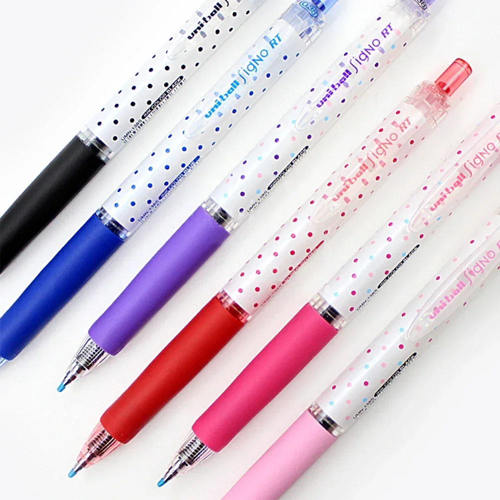 UNI Gel Pen UMN-138S Large Capacity Replaceable Refill 0.38mm Quick Dry Ballpoint Pen Cheap Kawaii Stationery School Acsesories