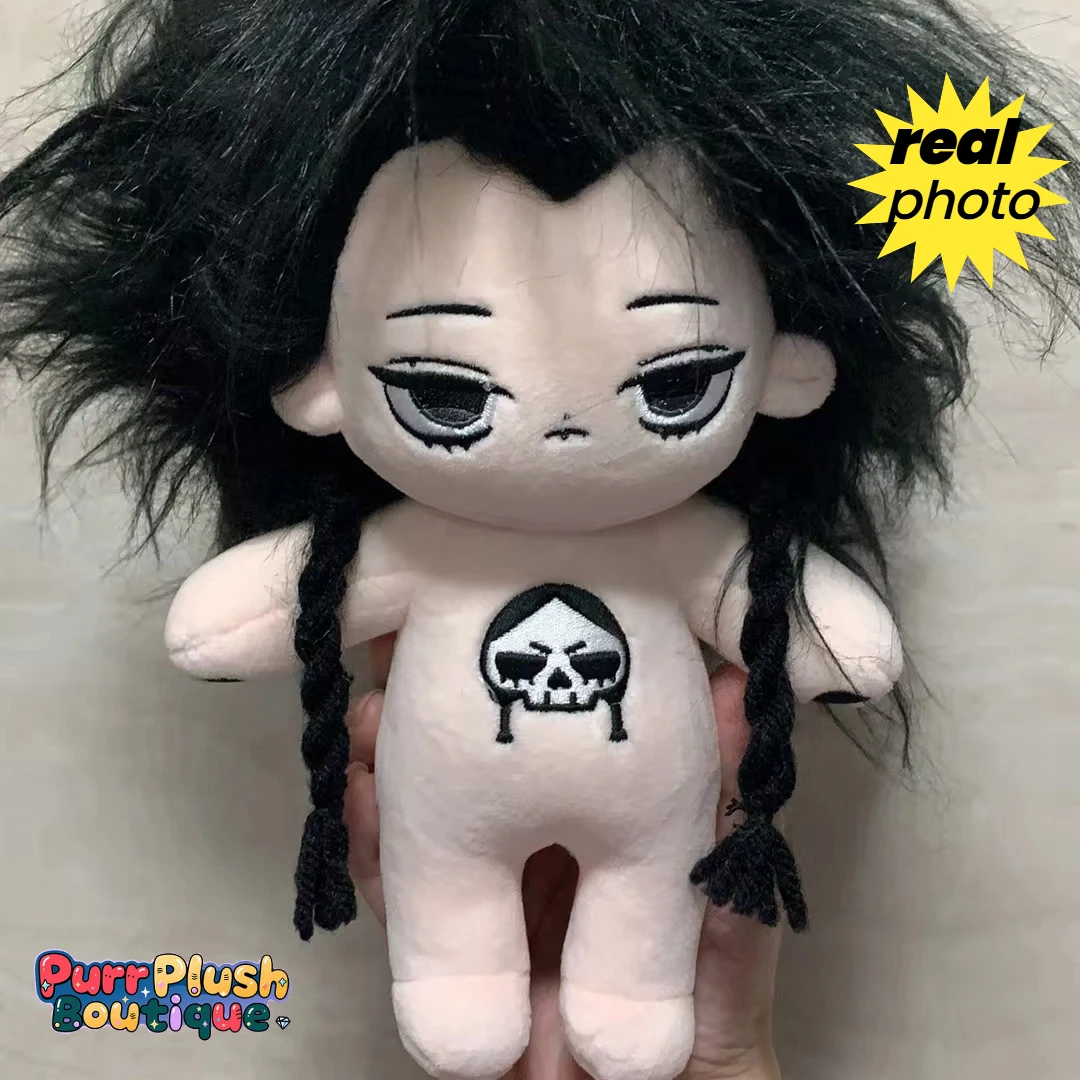 20cm miércoles familia Addams muñeca desnuda Linda muñeca de algodón niña Wenty vestido de dibujos animados muñeca de algodón niños regalo de cumpleaños juguete de Navidad