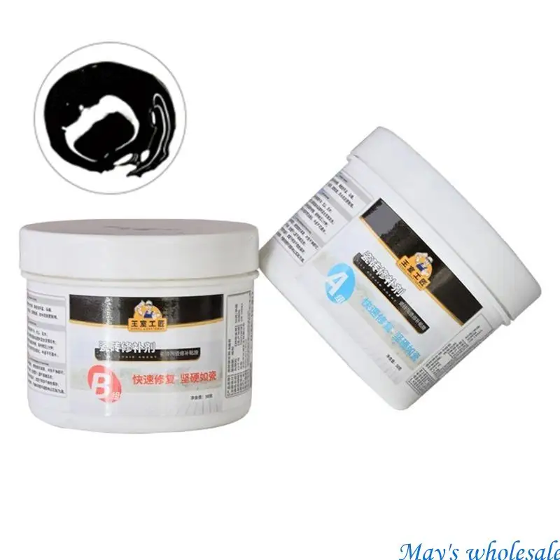 Ceramic Repair Paste Quick Dry White Porcelain-Crack Chip Porcelain-Repair 448A
