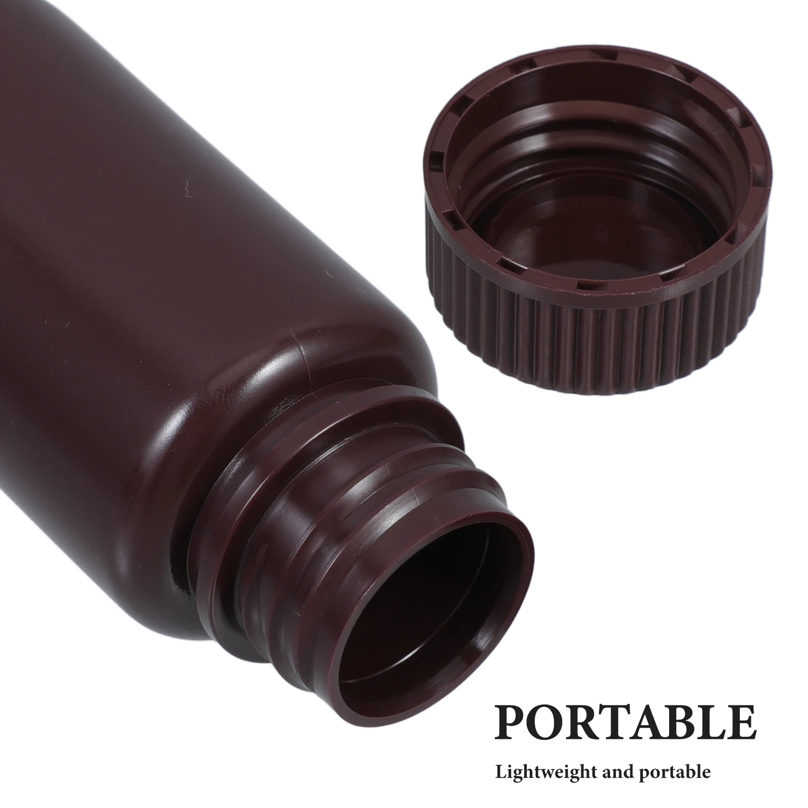 

Sealing Liquid Storage Container Jars Empty Plastic Bottles Chemical Dark