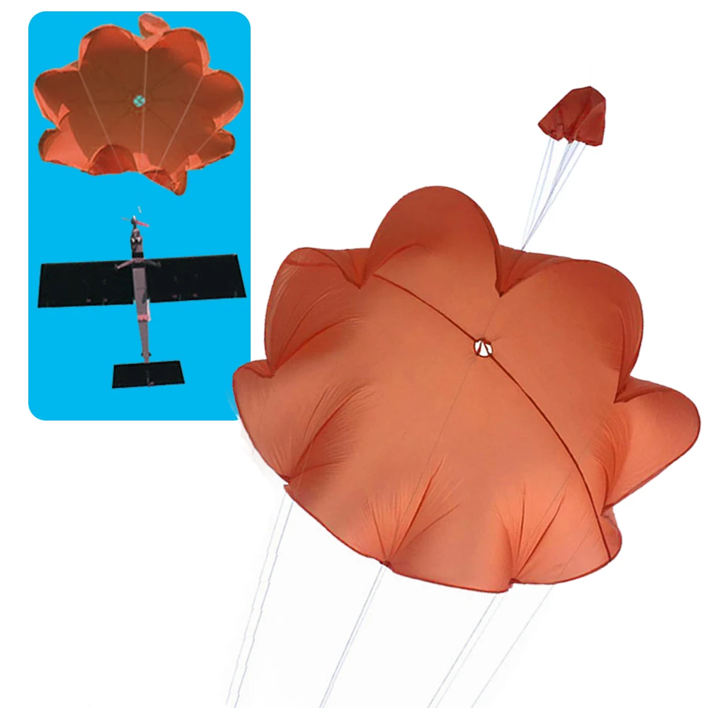 UAV Nylon Parachute Model Aircraft Ejection Umbrella With lanyard  for RC Drone Outdoor UAV Landing Protection