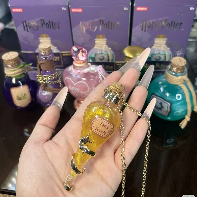 Miniso Official Harry Potter Magical Potion Series Blind Box Mystery Box Surprise Toy Display Figure Home Desktop Decor Fan Gift