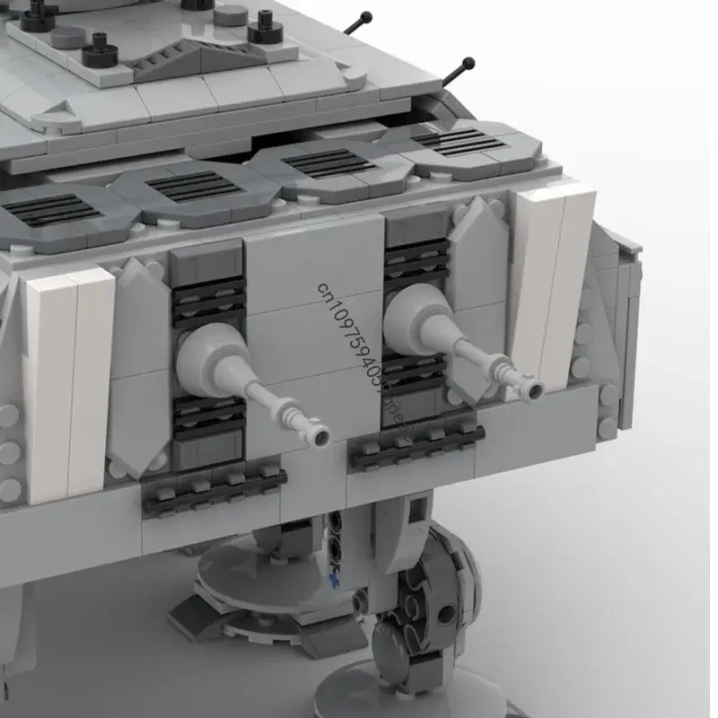 Nuovo 2105 Pz Famosa Star Battle Movie Moc All Terrain Artiglieria Pesante Fai Da Te Idee Creative Giocattoli Per Bambini Regali Di Compleanno Puzzle Personalizzati