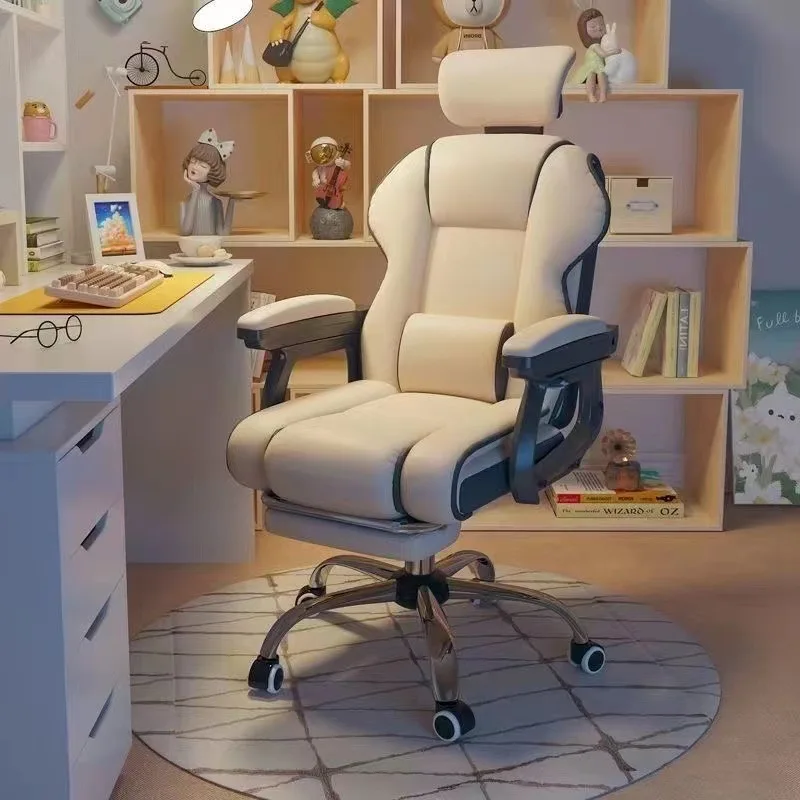 Computer chair Gaming Comfortable sedentary office  Ergonomic chair Dormitory  Dormitory college student back