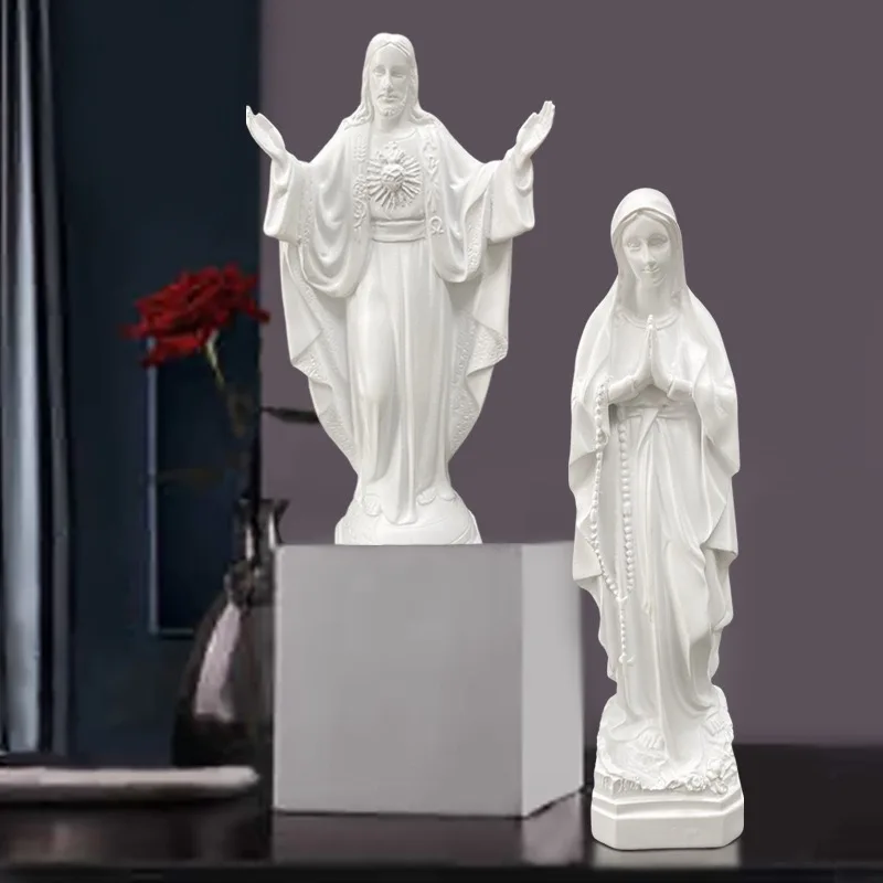 Statue of Madonna Statue of the Virgin Mary Decoration Catholic Religious Goods Home Decoration