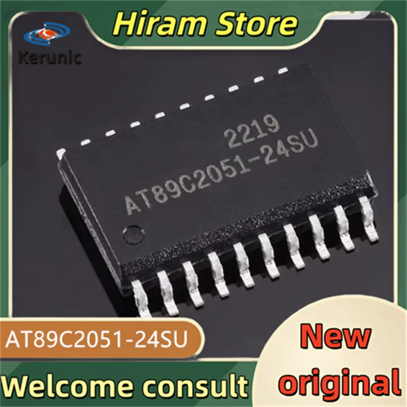 5PCS AT89C2051-24SU New and original AT89C2051-24 AT89C2051