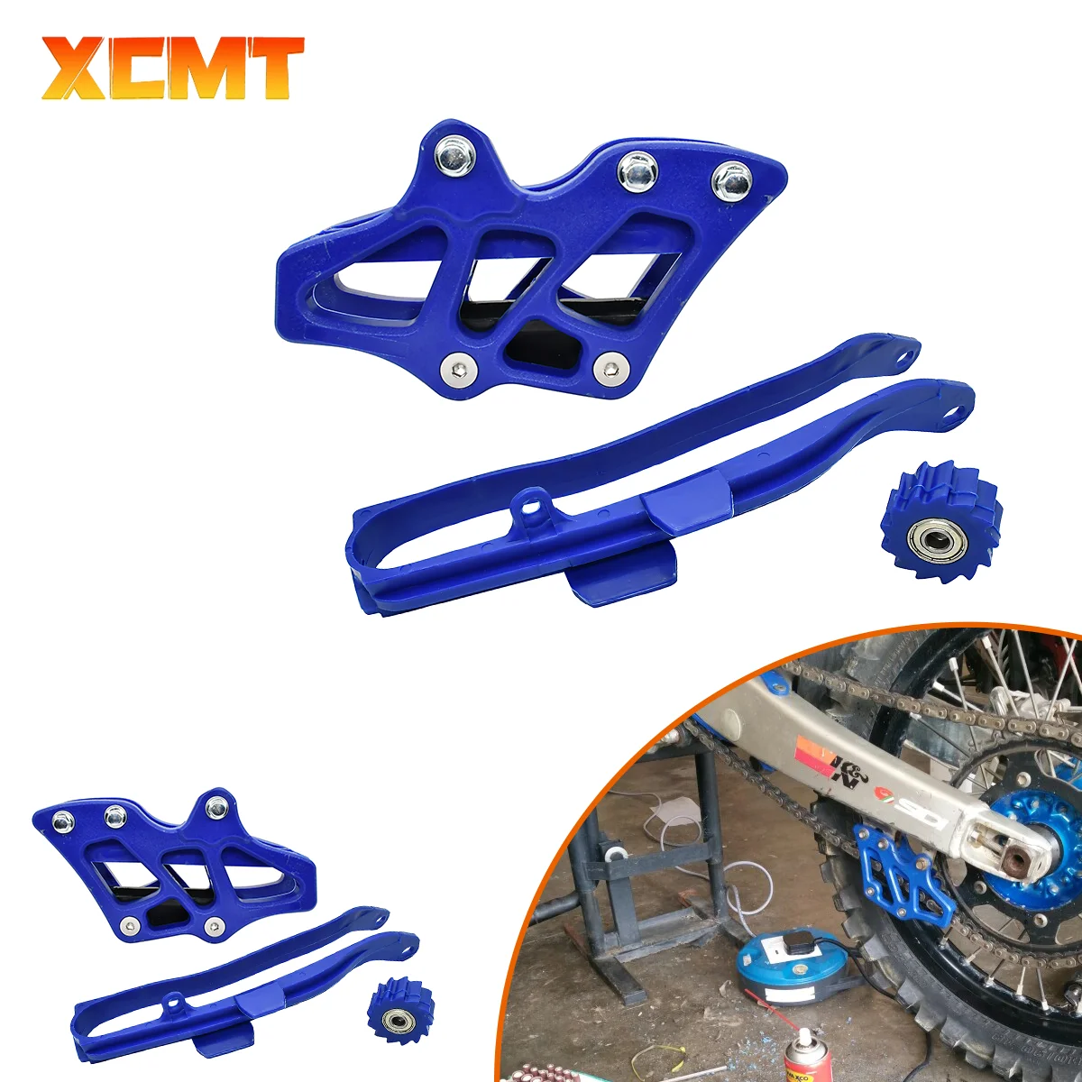 

Motorcycle Chain Swingarm Chain Guide Slider Roller For Yamaha YZ250F YZ450F YZ125 YZ250 YZ250FX YZ450FX WR250F WR450F YZ WR