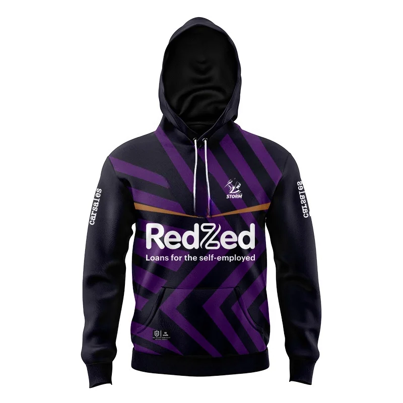 KIDS HOODIE 2024 Melbourne Storm home training jersey(Custom name and number )