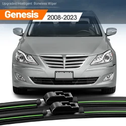 2x For Hyundai Genesis 2008-2023 Front Windshield Wiper Blades 2010 2011 2012 2013 2014 2015 2016 Windscreen Window Accessories