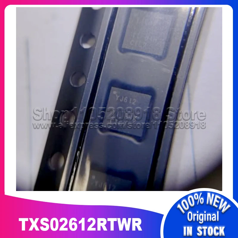 

20 ~ 100 шт./лот TXS02612RTWR TXS02612RTWT TXS02612 МАРКИРОВКА YJ612 QFN-24 100% новый точечный запас