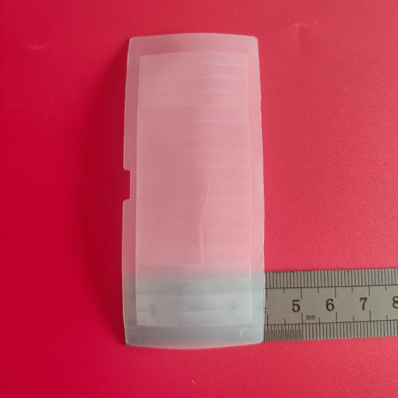 92X40mm Sensing Distance 12m Focal Length 25mm PIR HDPE Far Sensing Distance Optical Lens for Human Body Infrared Induction