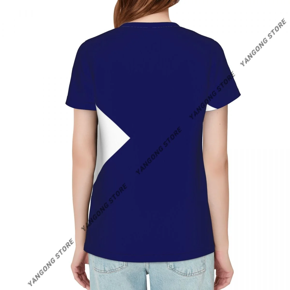 T Shirt Women Commander In Chief At Sea Tee Shirt Casual Round Neck Short Sleeve Streetwear Female T-Shirt