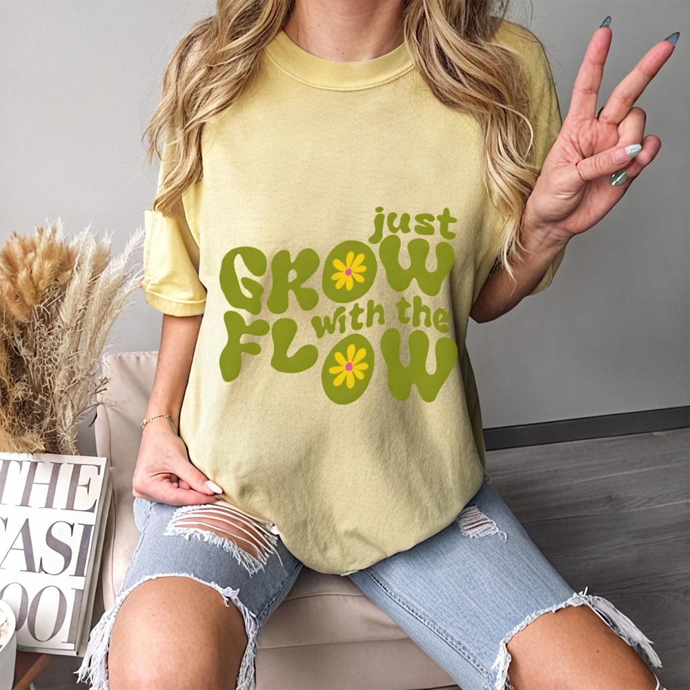 Dames Engelse Daisy Y2k T-shirt 2025 - Vintage print katoenen top, hoge kwaliteit zomer dameskleding oversized Y2k Tee