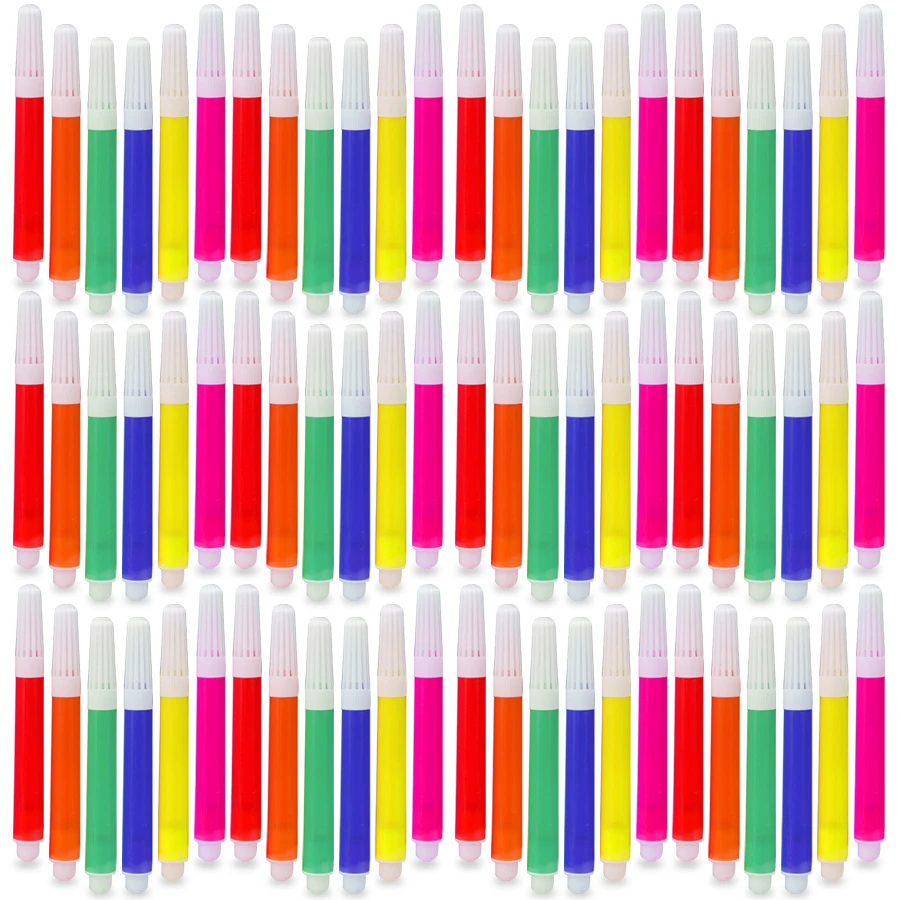 

6/12/24Packs 6-Color Watercolor Pens Creative Mini Drawing Marker Pen Graffiti Bag Painting Art Stationery Accessories ﻿