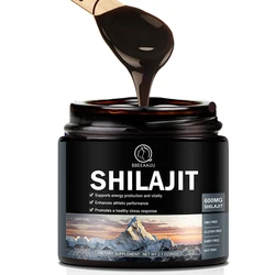 BBEEAAUU 600MG Resina natural Shilajit Bebida original Suplementos minerales para la salud inmunológica, metabolismo Salud física general