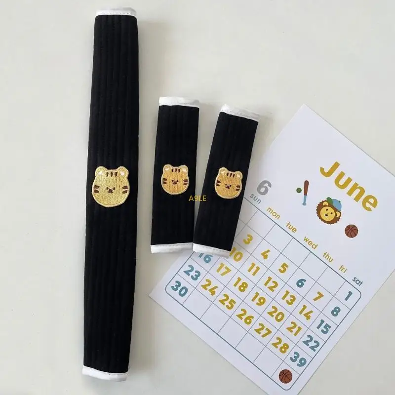 

3 шт./компл., мягкие подушки для ремней, защитный чехол на руль коляски для колясок