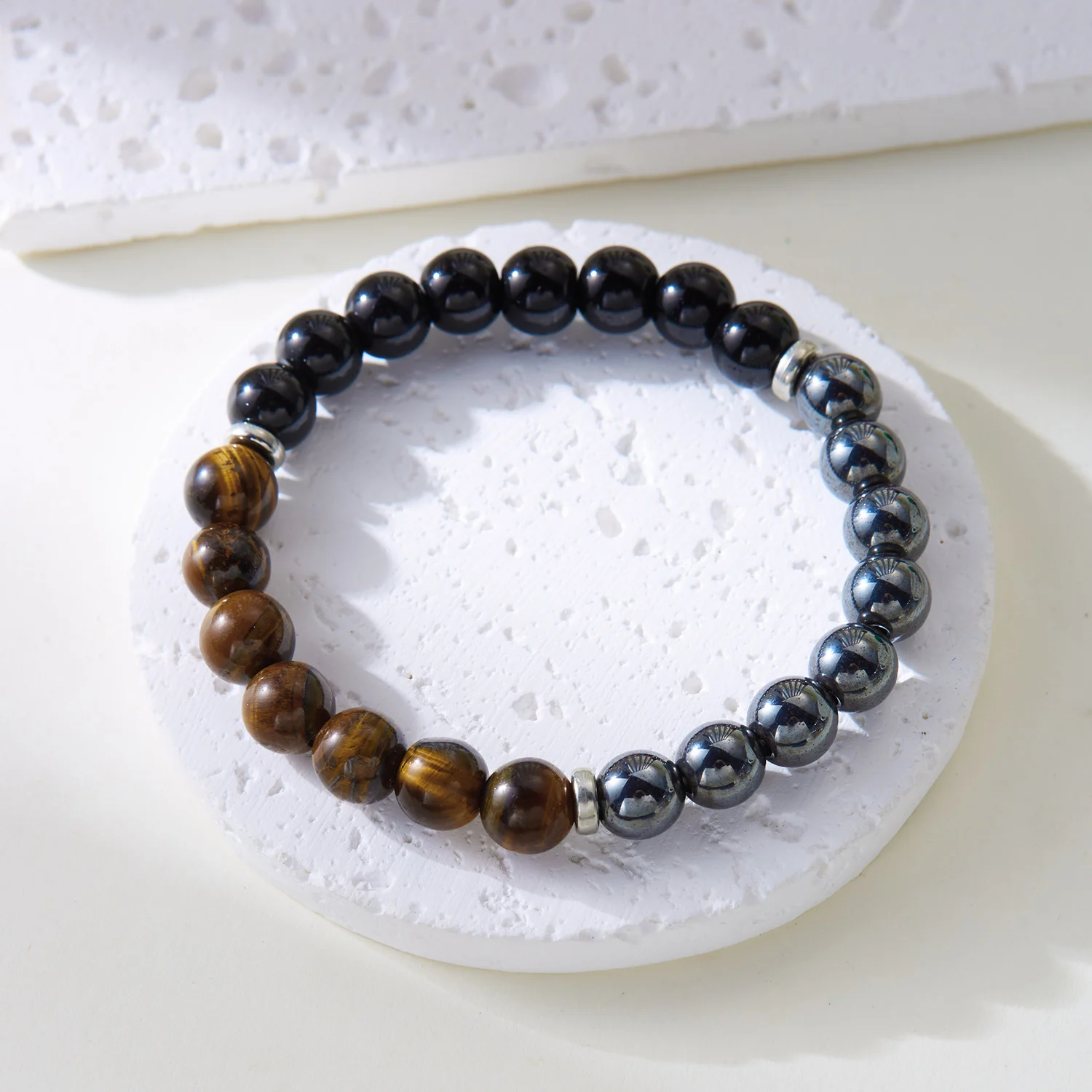 Neues trendiges Naturstein-Armband für Damen und Herren, lockt Glück, Geld an, Gesundheit, Bedeutung, Armband, Mode, Freundschaft, Schmuck, Geschenk – Detail 33