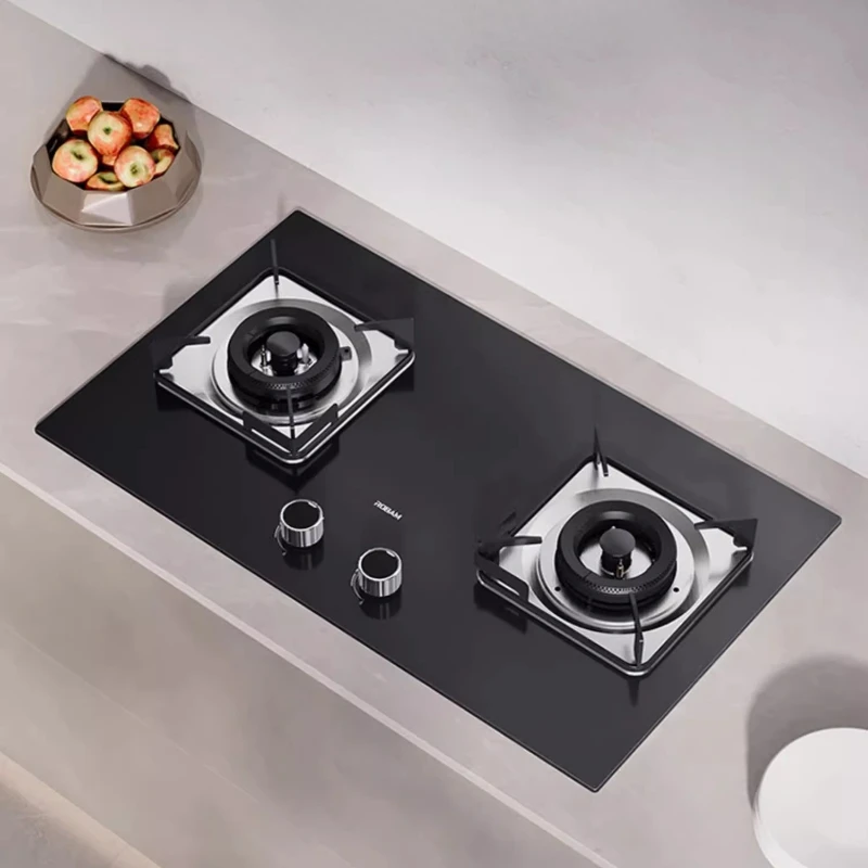 

Бытовая двойная плита с таймером, пожарная плита E1, газовая плита на природном газе, настольная более надежная, без наблюдения.