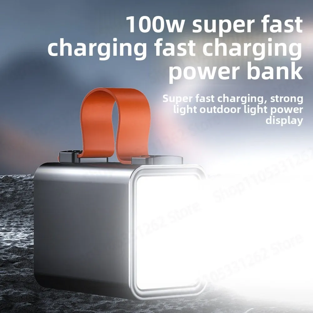 100W PD Fast Charging Power Bank DIY Kit  Portable Charger Module for Laptop Camping Outdoor