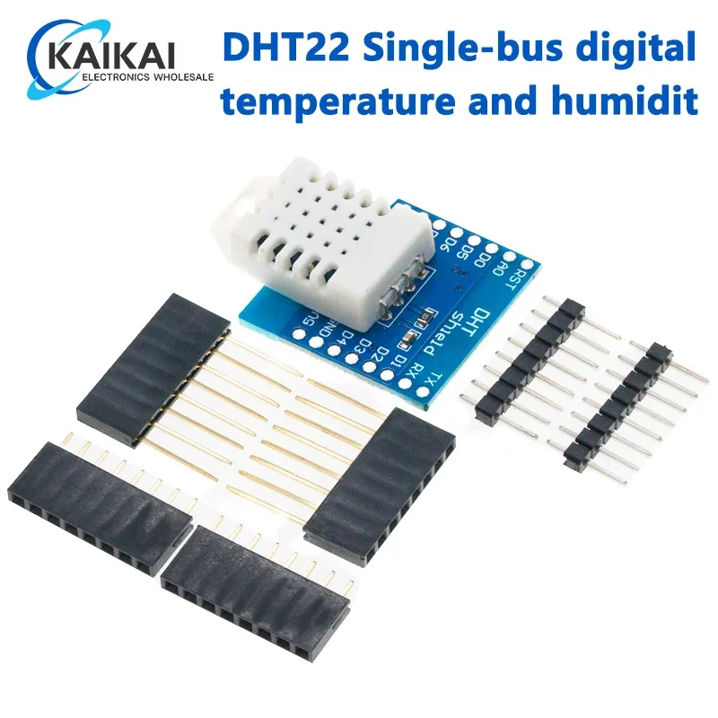 DHT22 Pro Shield for WEMOS D1 mini DHT22 Single-bus digital temperature and humidity sensor module sensor