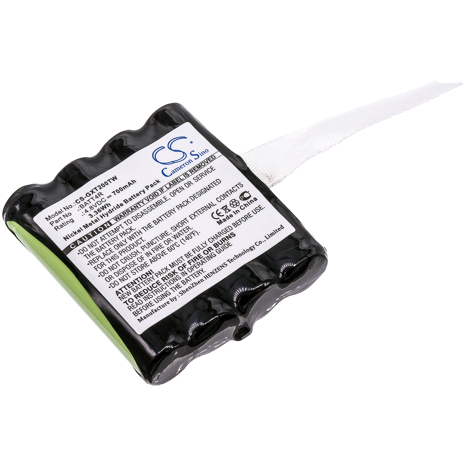 Cameron Sino Battery For Motorola IXNN4002A TLKR T40,TLKR T41,TLKR T50,TLKR T60,TLKR T61,TLKR T80 700mAh / 3.36Wh