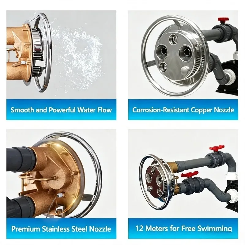 Pool Countercurrent Trainer Endless Surf Jet Massage Propulsion Device For Home Spa Swimming Pool Exercise Training Equipment