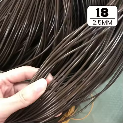 2.5/3Cm 500G Round Pe Rattan Plastic Synthetic Rattan Weaving Raw Material Knit Furniture Repair Chair Table Storage Basket Tool - Image 7