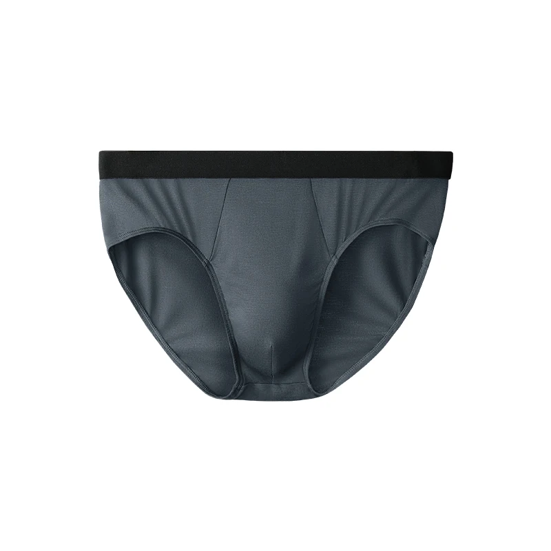 Miiow men's antibacterial underwear. Thin - style, made of modal. Low - rise, large - size briefs. Comfortable and breathable me