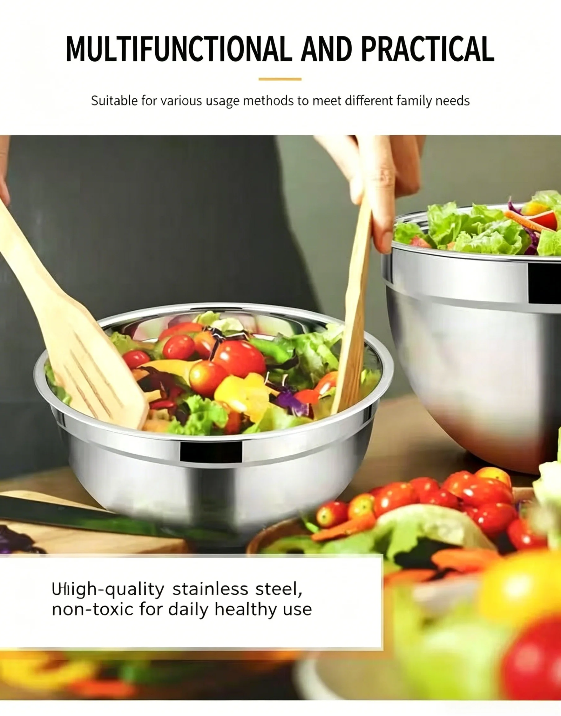 Verdikte roestvrijstalen mengk - Stand Mixer Bowl recensie en prijs