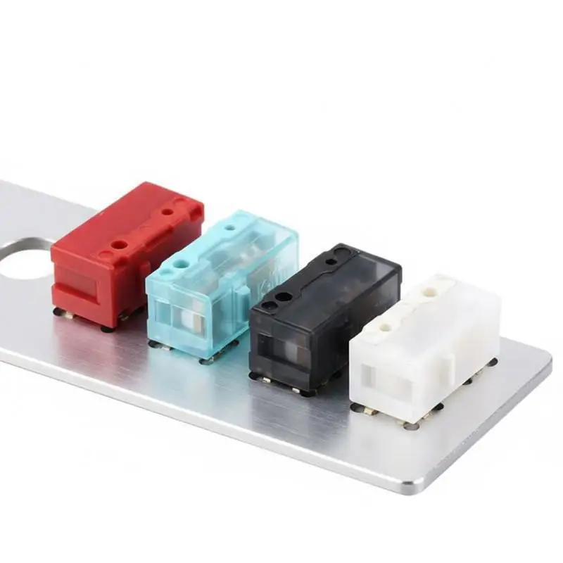 1Pcs 100 Million Click Computer Game Mouse Left Right Repair Microswitch Button New White Blade Micro Switch For Kailh