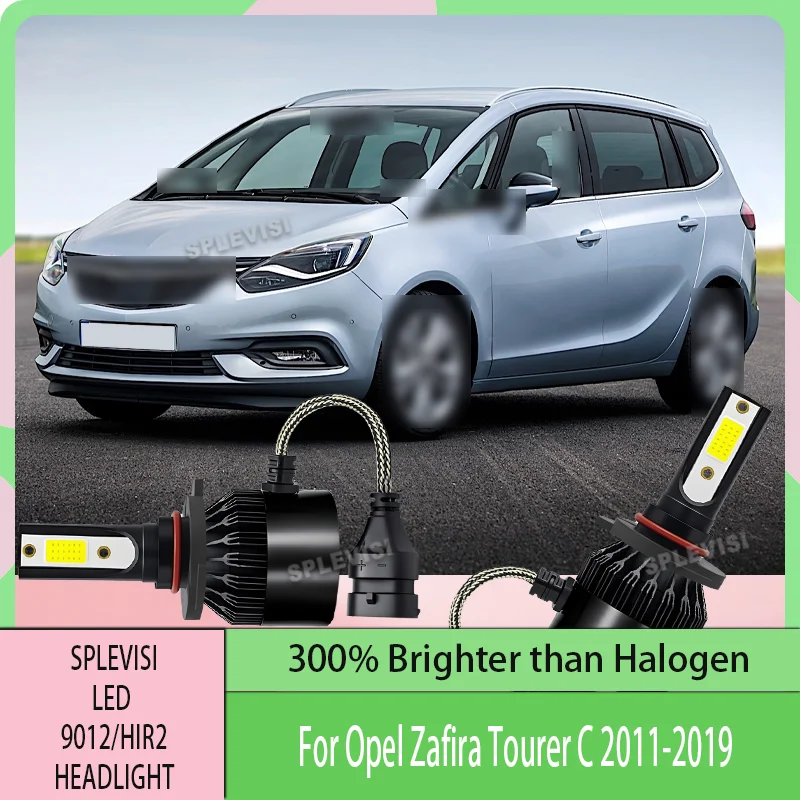 

FULLY UPGRADED COOLING SYSTEM LED HEADLIGHT Quick-Response 9012 HIR2 Plug FOR Opel Zafira Tourer C 2011 2012 2013 2014 2015-2019