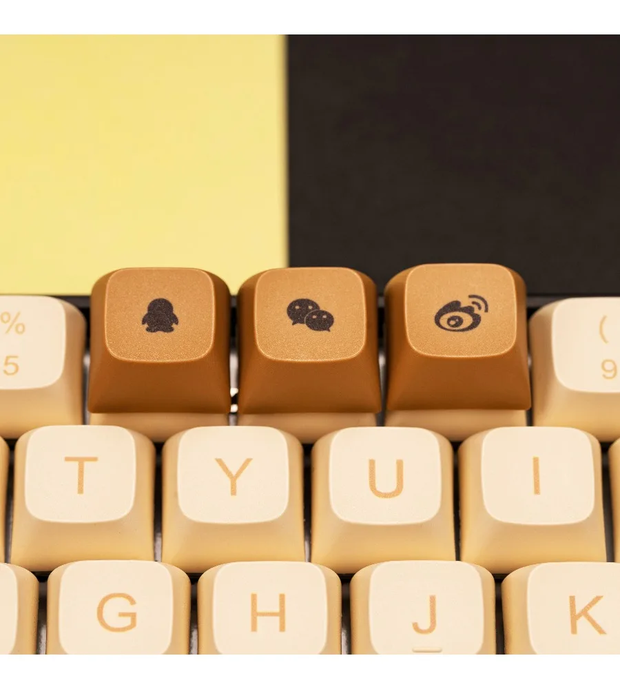 Shimmer theme XDA height PBT sublimation keycap 125 key small full set