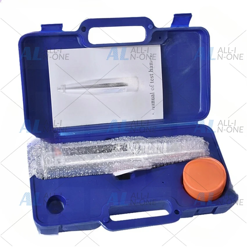 HT-225 Concrete Rebound Test Hammer Portable Schmidt Hardness Tester Hammer High Polymer Shell Testing Equipment
