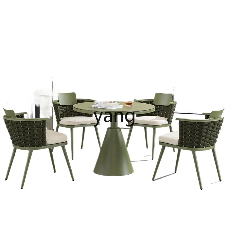 

LMM outdoor terrace garden rattan leisure villa balcony rattan chair simple furniture