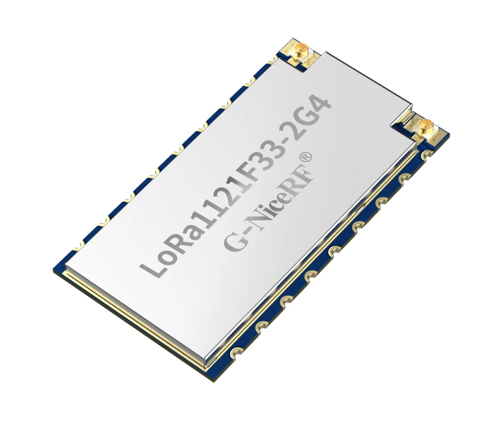 2pc/lot LoRa1121F33-2G4 2W Long Distance Sub-GHz 2.4GHz S-band (Satellite Band) Multi-band SPI Port LR1121 Module