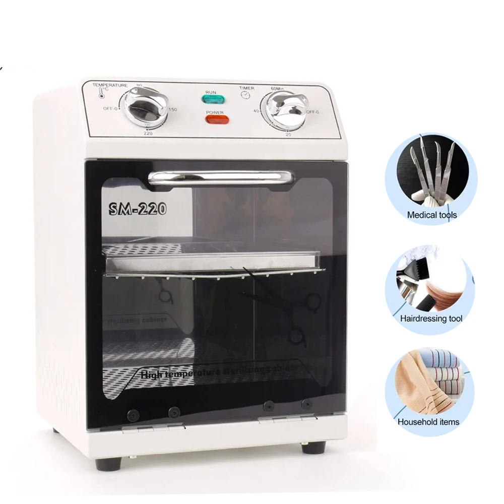 Towel High Temperature Sterilization Box Sterlizer Dry Heat Machine for Manicure Dental Clinic Dry Heat Cabinet For Nail Tool