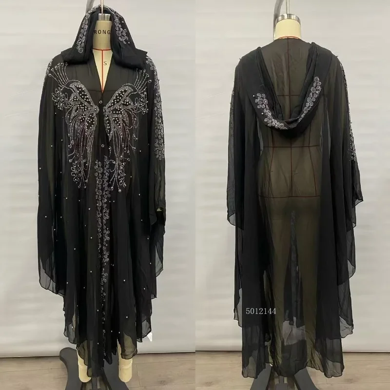 

Рамадан Абая Дубай кафтан мусульманский хиджаб платье для женщин, африканские вечерние платья, халаты-кимоно, кафтан исламская одежда