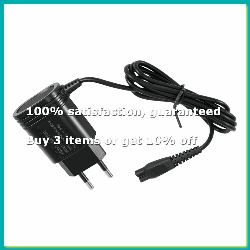 9Pack X(15V Adaptor Charger for Shaver HQ8505 6070 7310 6090 6071 9020 568 EU Plug)