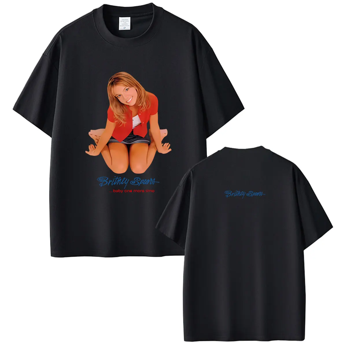 

Hot Sale Britney Spears Baby One More Time Graphic T Shirts Men Women Casual Soft Cotton T-shirt Male Fashion Vintage Streetwear