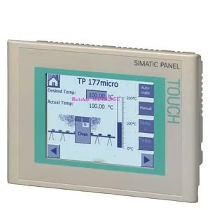 

6AV6640-0CA11-0AX1 SIMATIC touch panel TP 177micro for SIMATIC S7-200 5.7 "blue mode Brand new and original