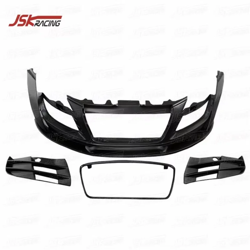 PRI-DESIGN STYLE GLASS FIBER FRP FRONT BUMPER BODY KIT FOR 2008-2015 AUDI R8 V8 V10