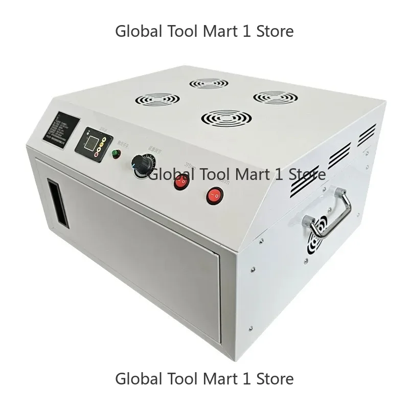 Dual-Wavelength U-V Curing Chamber – 365nm+395nm, Timer & Turntable for 3- Printed Resin Models