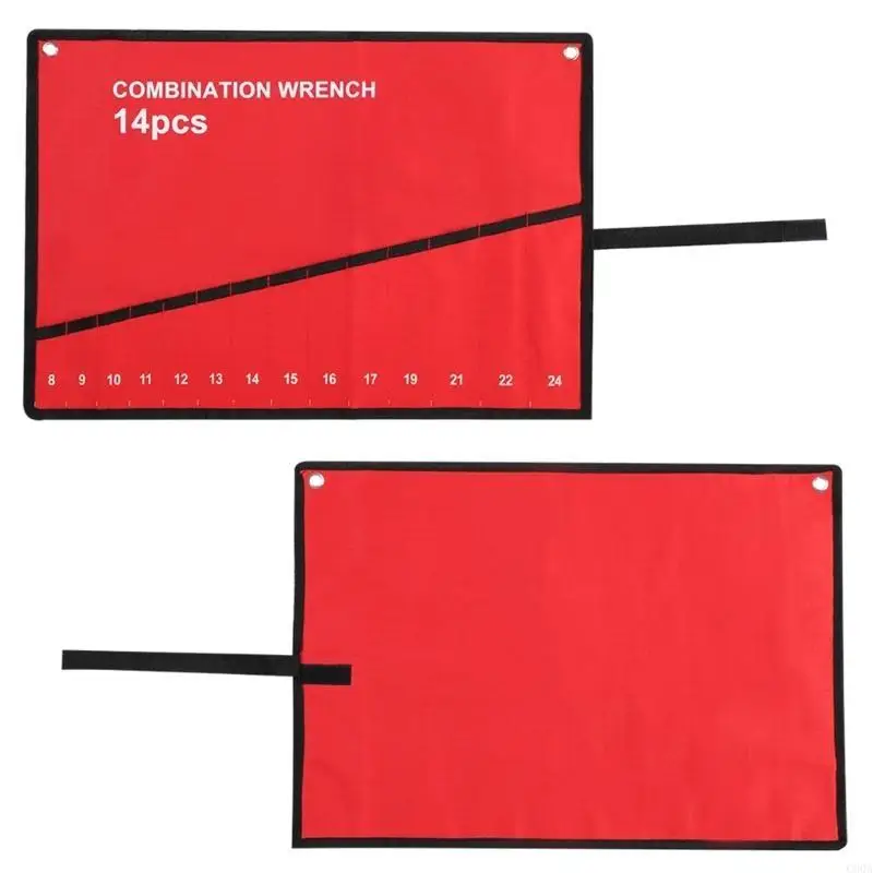 

C90A Large Space Tool Roll Tool Bag Unique Design for Repairen, Mechanics Carpenter
